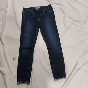 PAIGE Midnight Blue Skinny Jeans